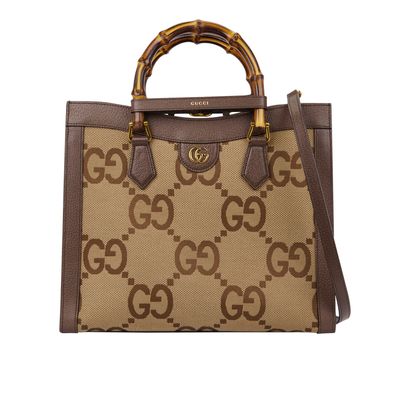 Diana Jumbo GG Medium Tote, front view